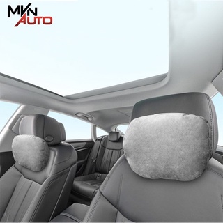 COMBO Gối Tựa Đầu Ô Tô -  Tựa Lưng Ô Tô Xe Hơi Da Lộn Maybach Cao Cấp Mvn Auto