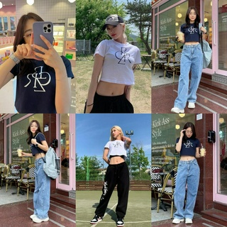 Áo Croptop CITYBREEZE Logo Cropped Short Sleeve