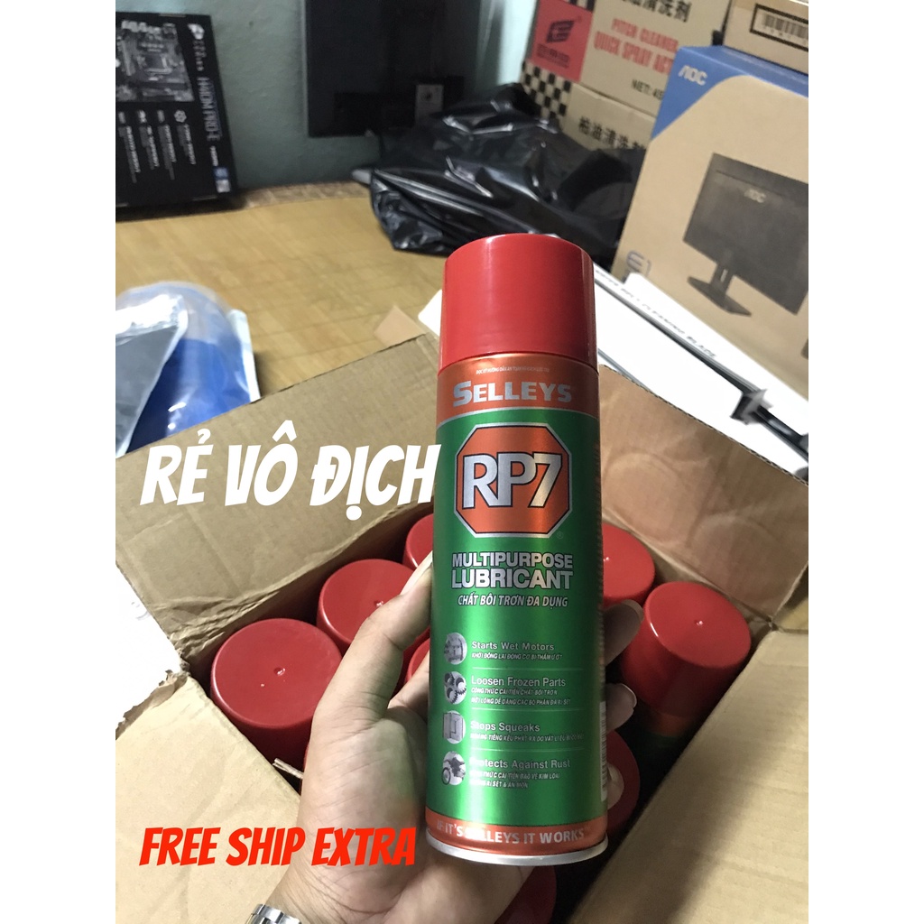 RP7 mẫu mới 3D Dầu Bôi Trơn, Chống Rỉ Sét RP7 (300G) Siêu Khuyến Mãi ...