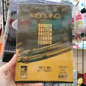 Sổ sketchbook FABRIANO per Artisti 90gsm dạng pad A5 và A4