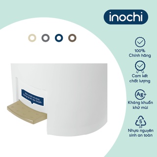 Thùng rác đạp tròn Inochi - Hiro 6L/12L (Nhiều màu, kèm ruột)