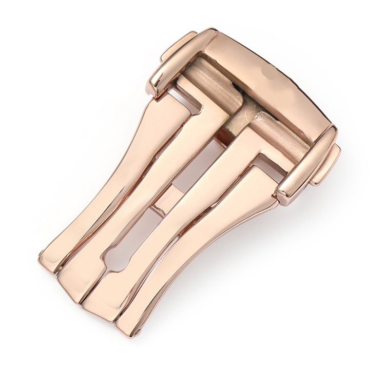 Dành Cho Omega Gấp Bướm Khóa 16 Mm 18 Mm 20 Mm Thép Không Gỉ Dây Đeo Đồng Hồ Khóa Phụ Kiện Triển Khai Khóa