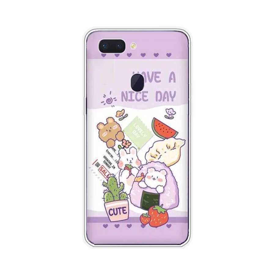 Ốp Điện Thoại TPU Dẻo In Họa Tiết Độc Đáo Thời Trang Cho OPPO r15 pro r9s r9