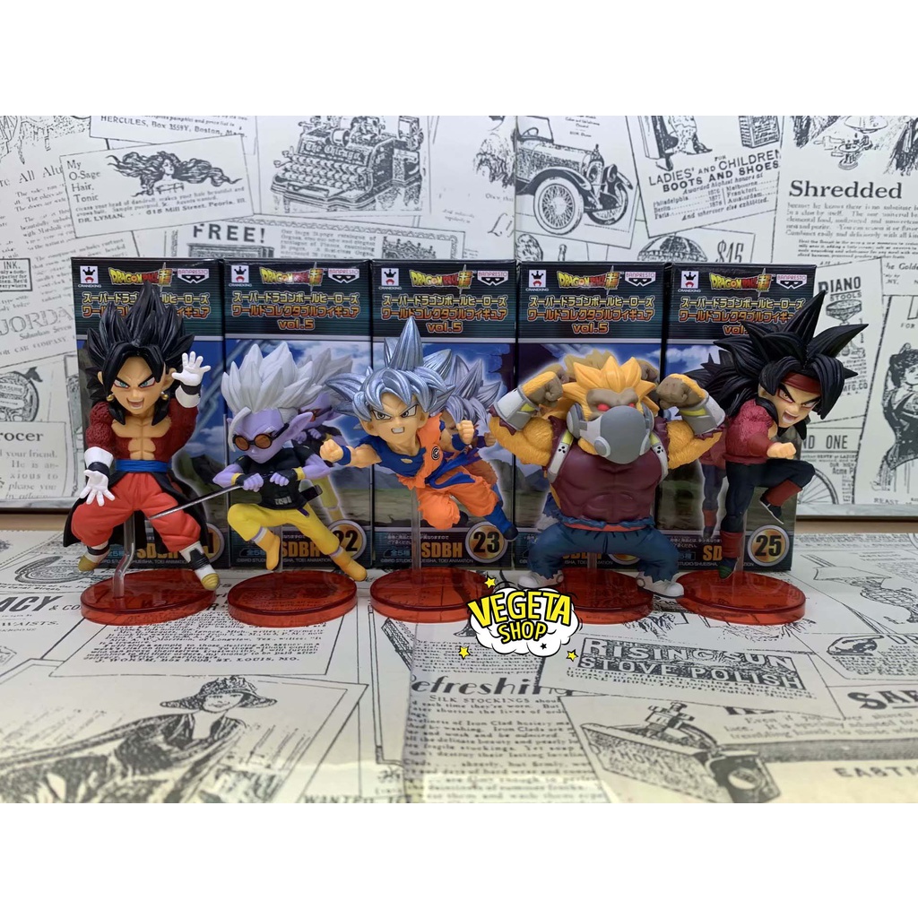 Dragon Ball Heroes - Figurine Goku Ultra Instinct WCF SDBH 23