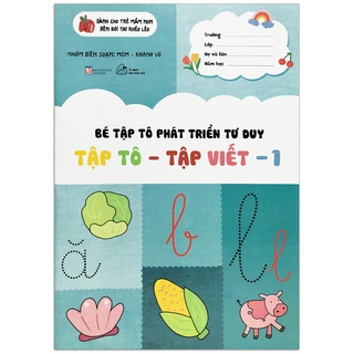 Sách Bé Tập Tô Phát Triển Tư Duy Bộ 16 quyển, lẻ tùy chọn