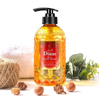 Sữa Tắm Tinh Dầu Hương Cam Quýt Dưỡng Ẩm Và Sáng Mịn Da Moist Diane Oil In Body Soap Citrus Bouquet