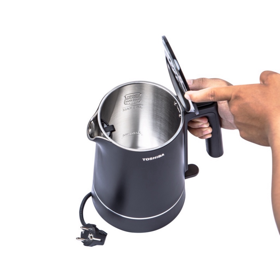 Ảnh Bình đun siêu tốc Toshiba KT-15DS1NV - 1.5L - Inox 304 - Hàng chính hãng, bảo hành 12 tháng, chất lượng Nhật Bản 3