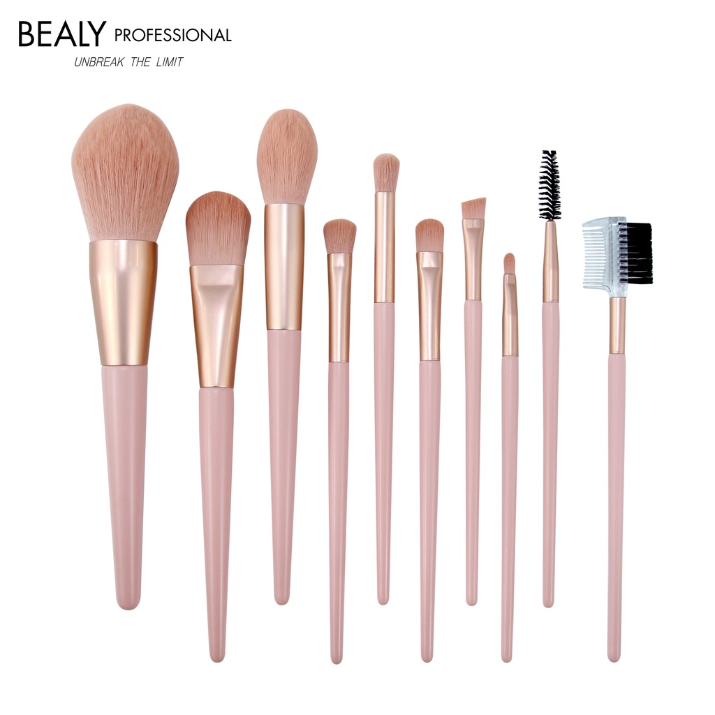 Ảnh Bộ Cọ Cá Nhân Bealy | Bộ Trang Điểm Cao Cấp Chính Hãng | Cọ Lông Mền Xịn Bealy 10C|12C|14C 3