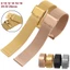 Dây đồng hồ bằng thép không gỉ 0.44 8mm 10mm 12mm 14mm 16mm 18mm 20mm 22 24mm