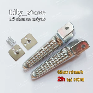 Gác chân sau nhôm đặc kiểu raider gắn wave, sirius, vario, exciter ab,.. giá bán 1 đôi.