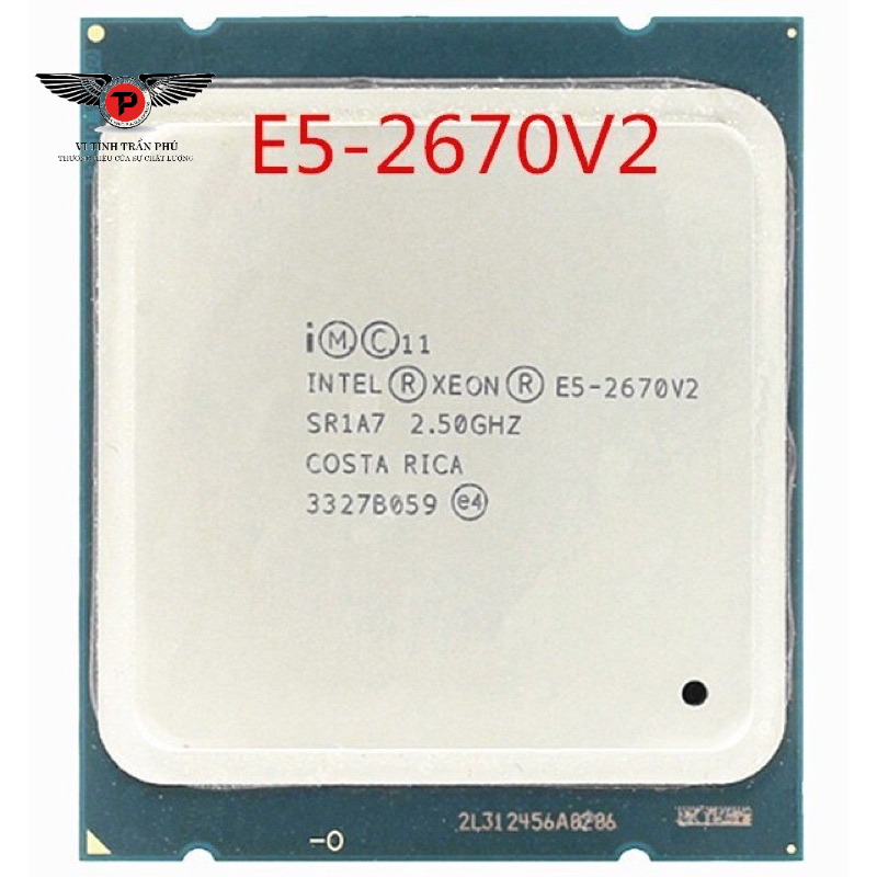 CPU Intel Xeon E5-2670 v2 - ( 10 Core 20 Threads 25M Cache) | Shopee ...
