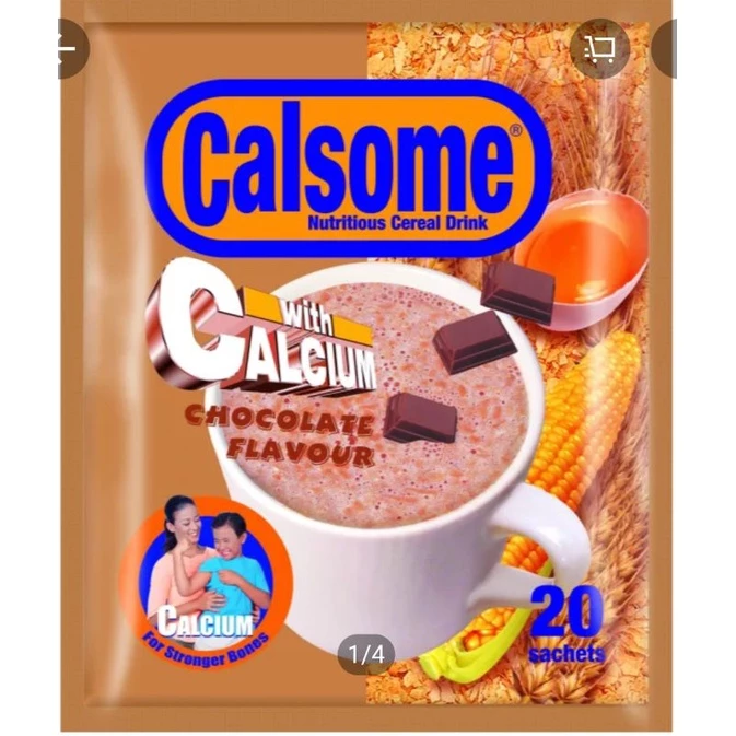 BỘT NGŨ CỐC DINH DƯỠNG CALSOME HƯƠNG SOCOLA 500G
