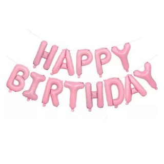 Dây bóng chữ happy birthday,  trang trí sinh nhật  , YẾN NHI SHOP