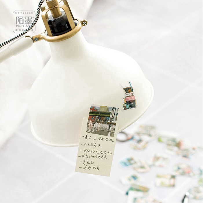 Hộp 45 miếng dán trang trí kiểu dáng dễ thương sáng tạo | BigBuy360 - bigbuy360.vn