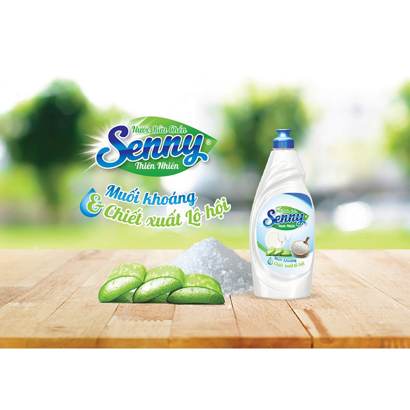 Ảnh Nước rửa bát thiên nhiên Senny 750gr 3