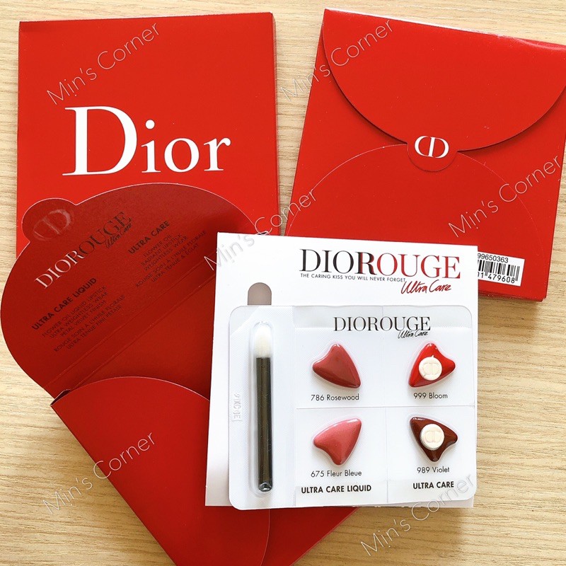 Bill Sephora M u th son Dior Rouge Dior Ultra Care Liquid Lipstick 4 mau kem c Shopee Vi t Nam