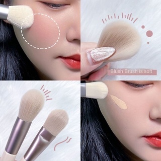 Set 8 cọ trang điểm màu pastel sợi lông mềm chất lượng cao