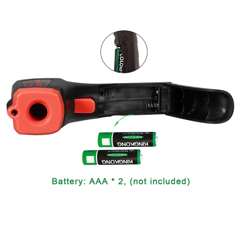 EDB * Contact Electric La ser IR Temp Gauge Home Repair Handmaking Surface Measure