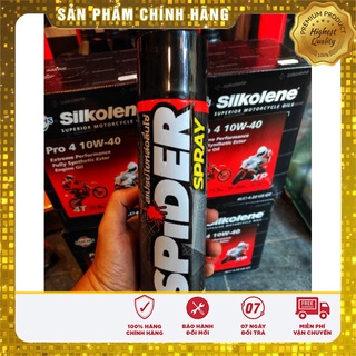 Chai xịt dưỡng sên xích spider spray lube71 600ml