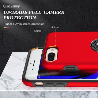 Ôp Điện Thoại Silicon Dẻo Siêu Mỏng Chống Sốc Chống Rơi Kèm Giá Đỡ Nhẫn Cho iphone 6 / 7 / 8 plus se 2020 / 2022 Ốp