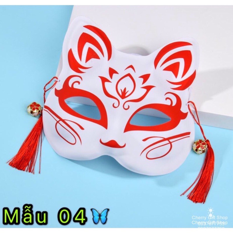 Mặt Nạ Mèo Mặt Nạ Hồ Ly - Mặt Nạ Halloween Vẽ | Shopee Việt Nam