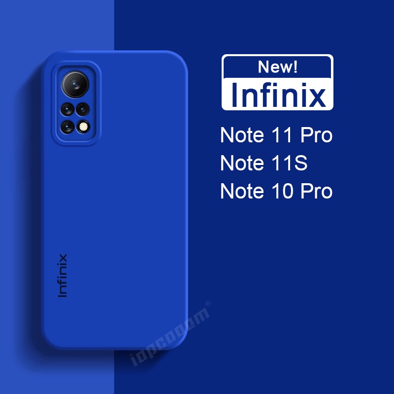 Ốp điện thoại silicon mềm thời trang mới Infinix Note 11S 10 12 VIP G88 12I Vỏ màu kẹo mờ