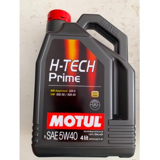 Dầu nhớt tổng hợp toàn phần cho ô tô MOTUL H-TECH PRIME 5W40 4L