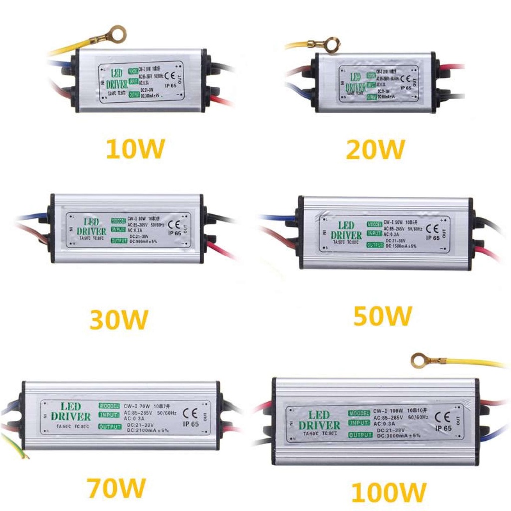 ình Điều Khiển Nguồn Điện Cao AC85-265V To30-37V Bộ Chuyển Đổi Biến Áp Chuyển Đổi Cho Dải LED Chip SMD Bóng Đèn Đèn Trần
