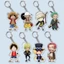 SQ11 ONE PIECE Anime Móc Khóa Túi Acrylic Pandant Móc Khóa Luffy Zoro Jinbe Thời Trang Móc Chìa Khóa Bộ Sưu Tập Quà Tặng