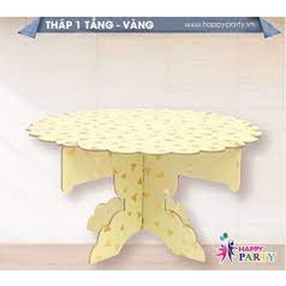 Tháp để bánh kem , cupcake 1 tầng