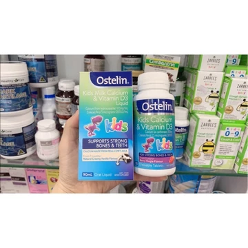 CANXI OSTELIN KIDS DÀNH CHO BÉ TỪ 2 TUỔI VÀ DẠNG SIRO CHO BÉ TỪ 7THÁNG.