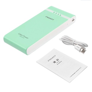 [SỐ LƯỢNG CÓ HẠN] Pin sạc dự phòng Pisen TS-D190 Color Power 10000mAh (nhiều màu)