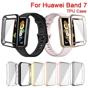 Ốp Bảo Vệ Màn Hình Cho Huawei Band 7 6 Ultra TPU Vỏ Bảo Vệ Ốp Lưng Cho Huawei Honor 6 Trường Hợp Đồng Hồ Thông Minh Phụ Kiện
