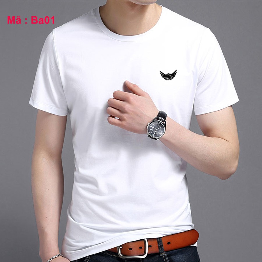 [hot] Áo thun nam cổ tròn made in bahada
