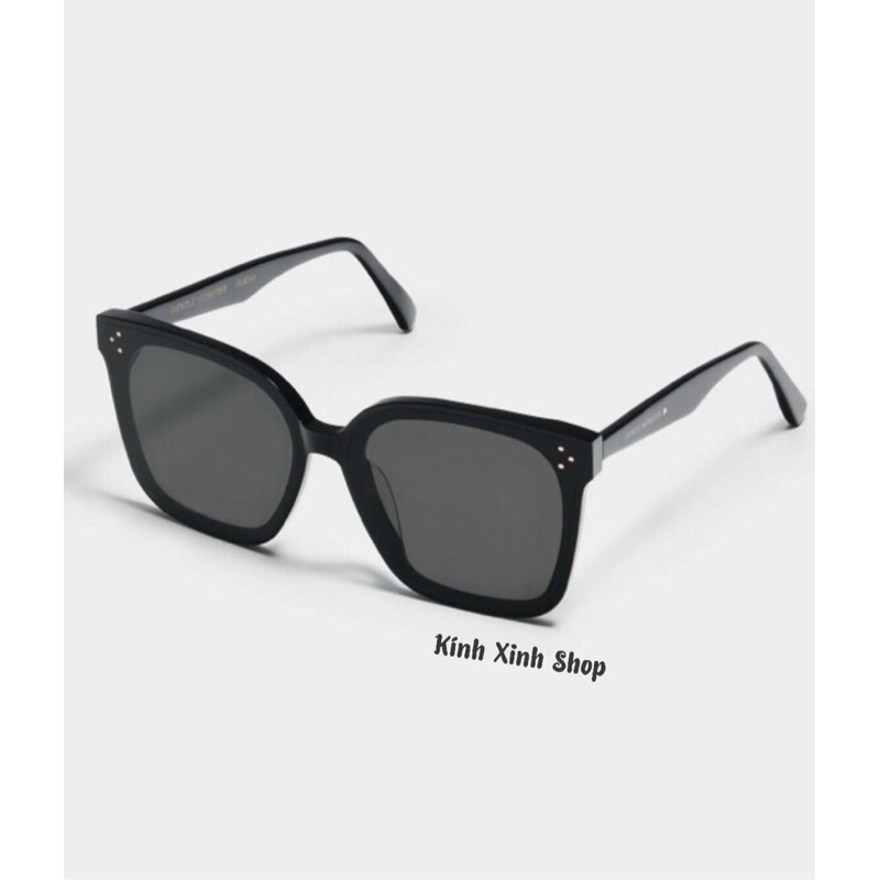 Kính râm Mắt vuông Basic to Đen cao cấp | Shopee Việt Nam