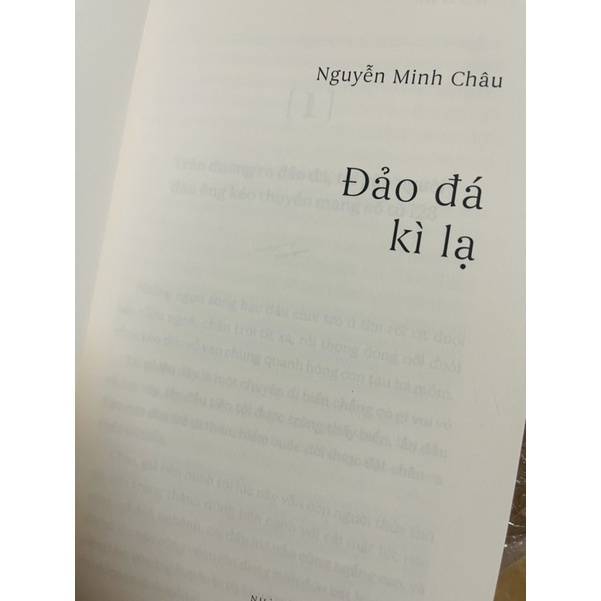 Ảnh Sách – Từ Giã Tuổi Thơ - Những Ngày Lưu Lạc – Đảo Đá Kì Lạ (Nguyễn Minh Châu) 2