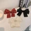 Kẹp tóc nơ nhỏ vải satin xinh xắn dễ thương phong cách Hàn Quốc nhiều màu sắc
