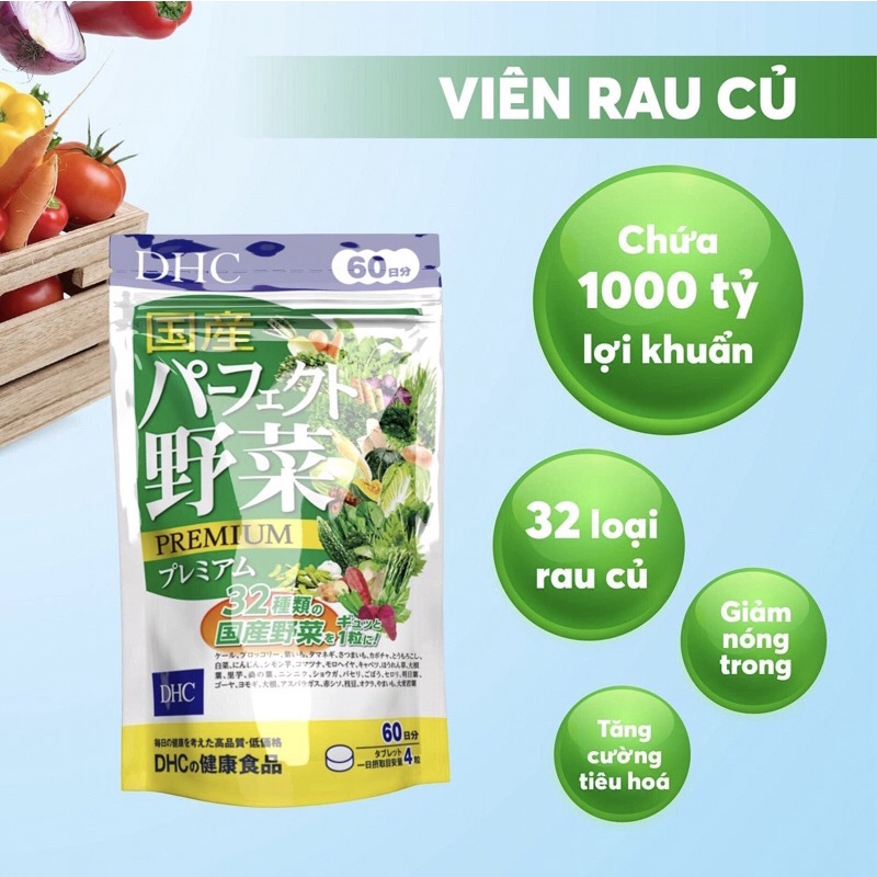 Viên uống DHC rau củ quả | Shopee Việt Nam