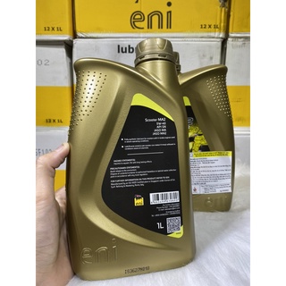 (Nhập khẩu) Nhớt xe tay ga Eni I-Ride Scooter MA2 5W40 Fully synthetic