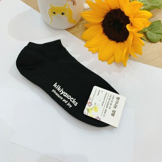 [MUA 2 TẶNG 1]Tất vớ nữ cổ thấp basic cotton Kikiya cao cấp Hàn Quốc W-A-030 (Chính Hãng)
