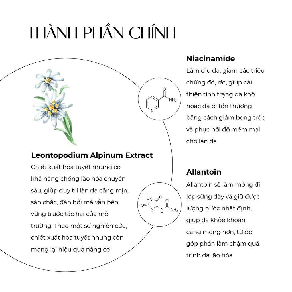 Ảnh Xịt khoáng hoa nhung tuyết Truesky Brightening Mist giúp dưỡng ẩm và sáng da 50ml 4