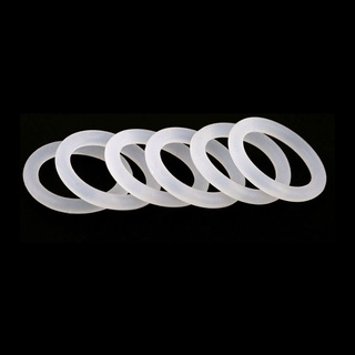 5-50 chiếc Độ dày (CS) 2mm Vòng đệm cao su trắng OD 5-80mm Cấp thực phẩm Silicone Vòng chữ O chịu nhiệt