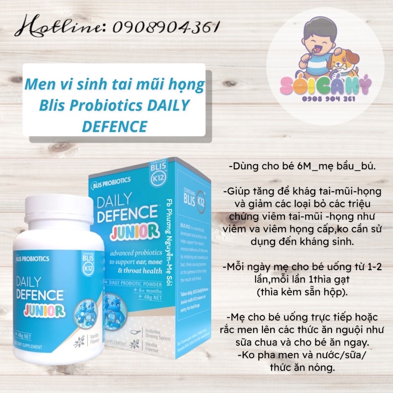 4. Các sản phẩm hỗ trợ tăng đề kháng cho bé