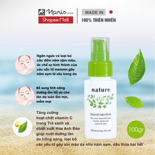 Tinh chất dưỡng sáng da & mờ nám Naris Nature Whitening Serum 30ml