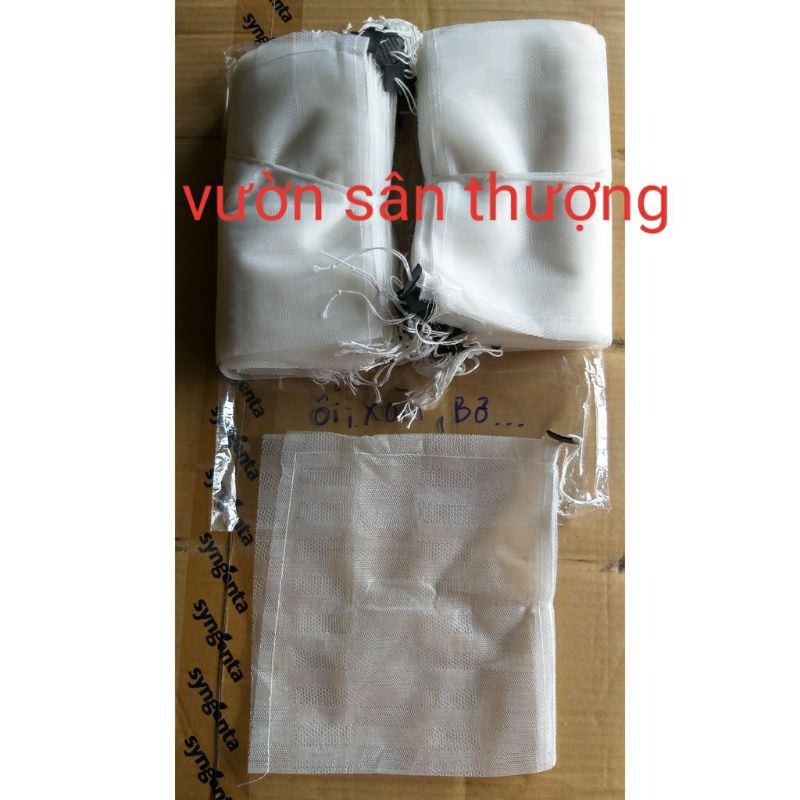 20 Cái Bọc Trái Cây Bơ, Ổi, Xoài, Na 18x18cm, Tránh Cô.n Trùn.g Đ.ốt Quả
