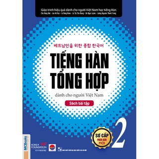 Sách - Combo Tiếng Hàn Tổng Hợp Dành Cho Người Việt Nam - Sơ Cấp 2 - Học kèm App