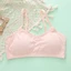 PS1 8-18 tuổi áo ngực trẻ em Bán buôn nữ sinh trung học phát triển đồ lót cotton nguyên chất một mảnh cốc có ngực pa