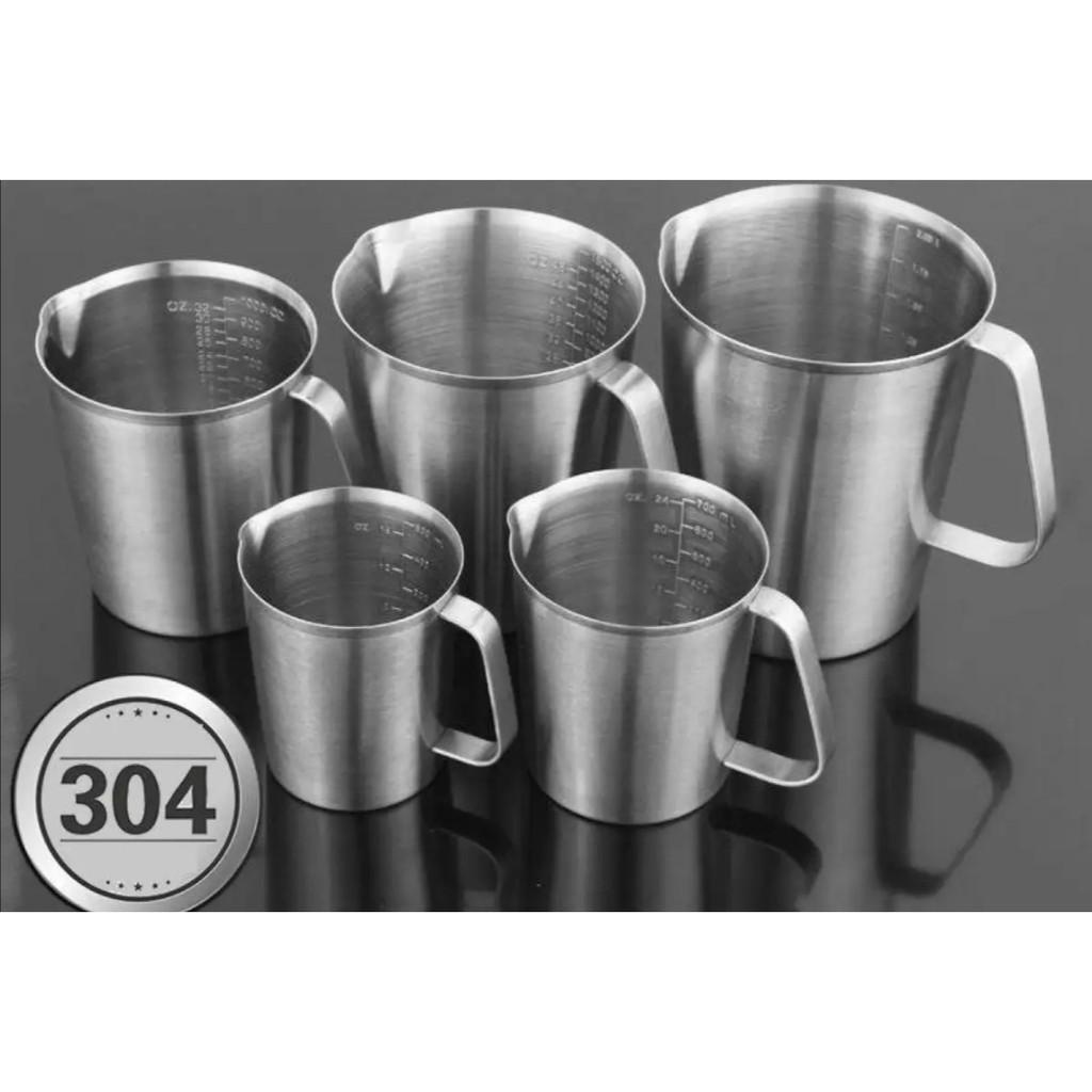CA ĐONG INOX 304 CÓ VẠCH CHIA BÊN TRONG, DÀY ĐẸP ĐỦ DUNG TÍCH | Shopee ...