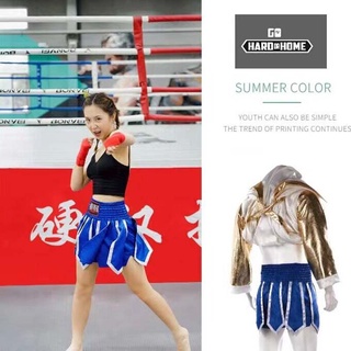 Muay Thái Quyền Anh Quần Short Nam Nữ Trẻ Em MMA Võ Thuật Muaythai Quần M-3XL