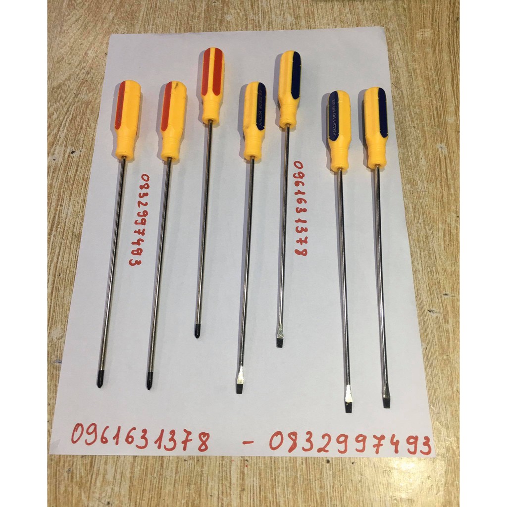 Tua vít sọc đủ size 3mm 150mm